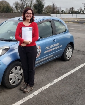 Congratulations to Irina Bocicovar on passing her test today at the Castlemungret test centre. It was a long hard road for Irina but she showed great determination to pass. Well done Irina that´s a great result. Also congratulations to Cian Sparling, Steven Stokes, Michelle McCarthy, Glenn Hannon and Ian Pickford who all passed their test this month. Well done to all and drive safe