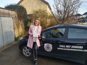 Congratulations to Tara Hurley on passing her driving test FIRST TIME at the Castlemungret test centre today. Everybody said Tara wouldn´t drive a nail but I said NO! Tara is alright and she proved that today getting just one fault on the test. Well done Tara we´re all proud of you